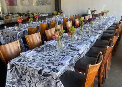 Picture of Setup for Engagement Party with 36 Guests, June 2024